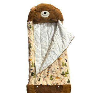 Lippert Children’s‎ Nap Sack Woodland Bear Cozy Sleep Sack Mat Sleeping Bag NWT